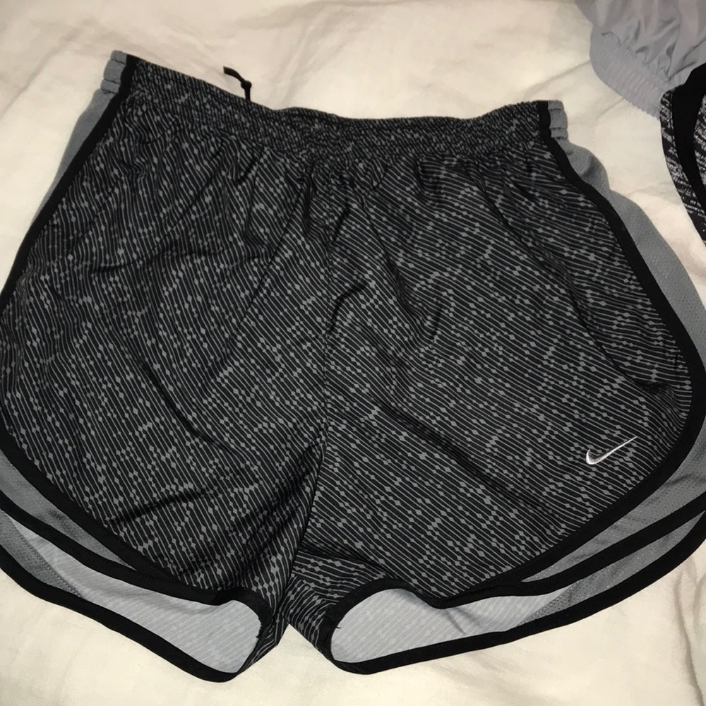 Gray Nike shorts